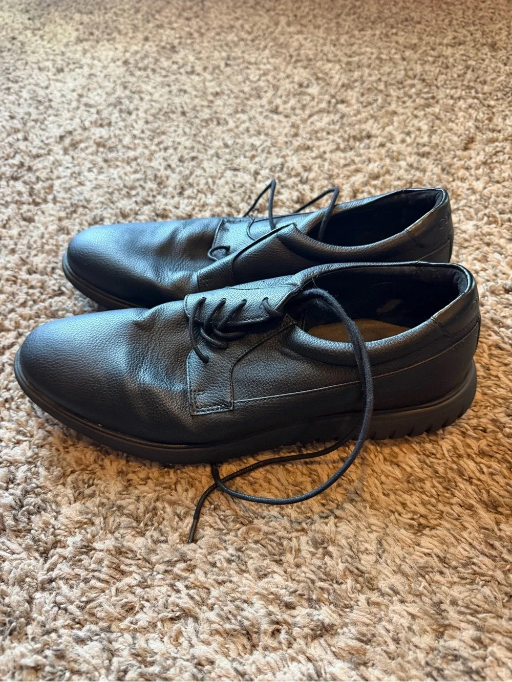 Calvin Klein Men’s Toren Black Oxford Shoes Size 11.5